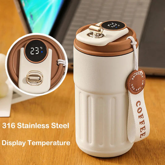 Smart Thermos Bottle with Display Temperature